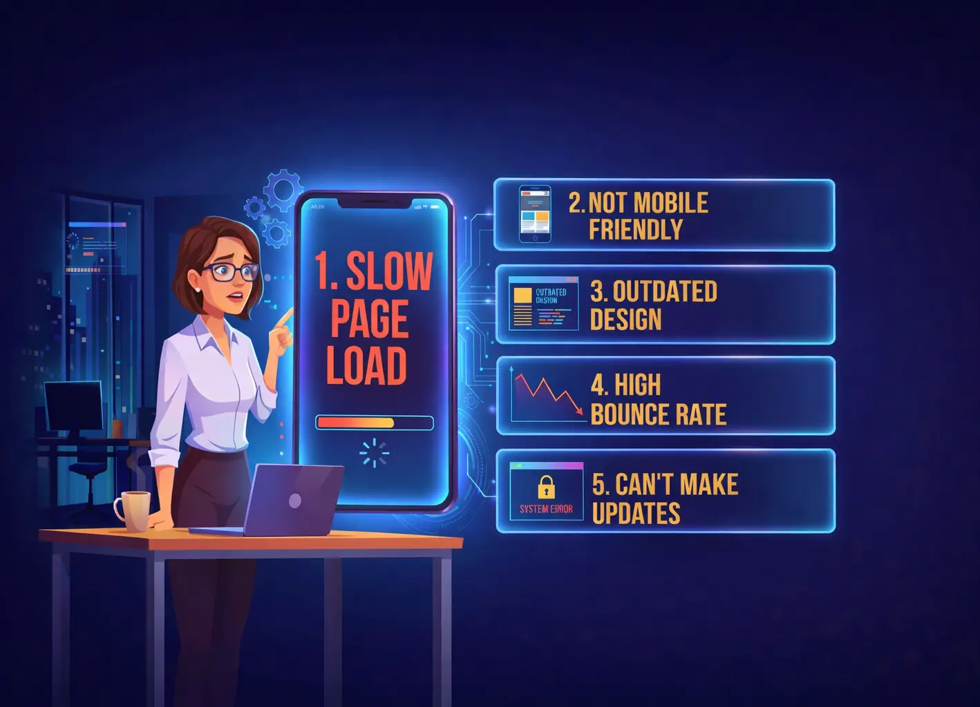5 Signs Your Business Needs a Website Upgrade Immediately - WholeLife Tech